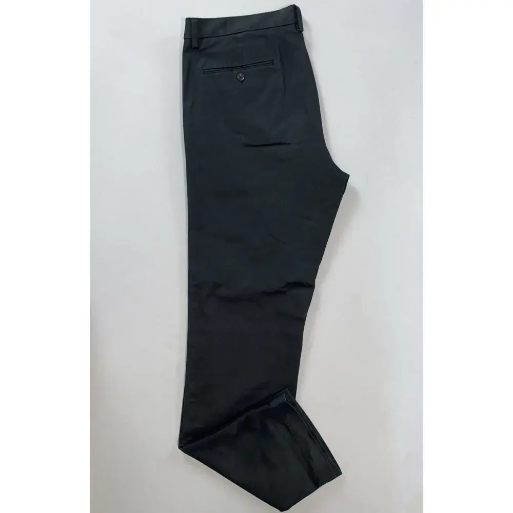 Banana Republic Aiden Slim Fit Rapid Movement RMC Chino Pants. Black, 36X35. GUC